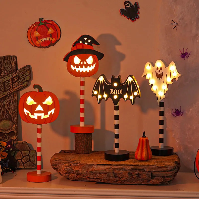 Halloween Pumpkin Hanging Lantern LED Decorative Light. Indoor & Outdoor Fall Party Décor