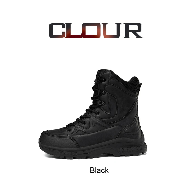 Mens Hiking Boots Combat Walking Casual Tactical Boots
