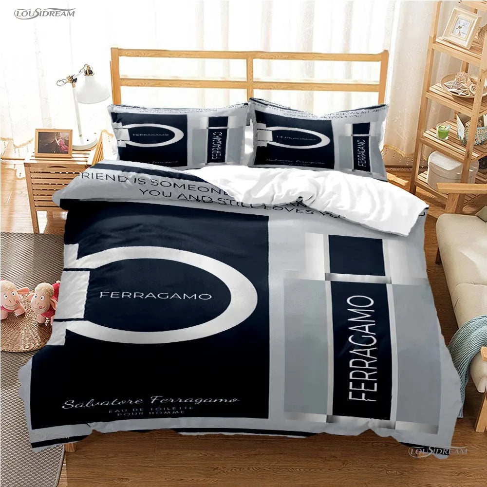 Modern Luxury All-Season Duvet Cover Bedding Set