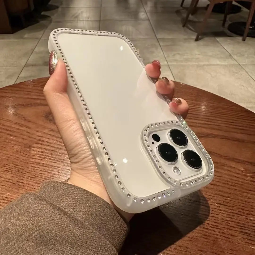 Clear Protective Phone Case with Raised Camera Guard
