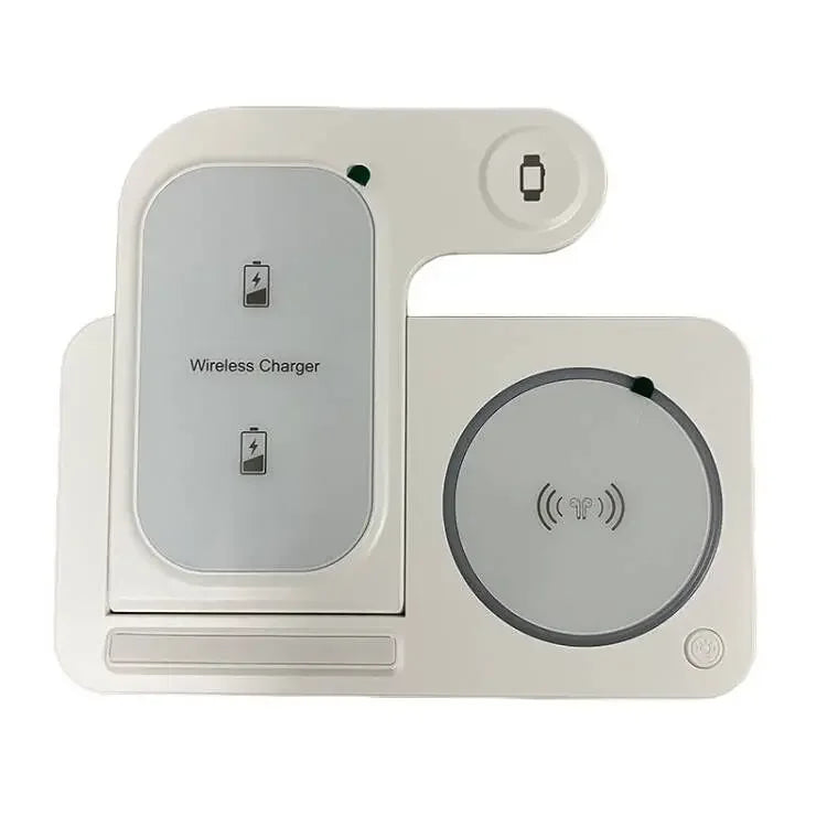 30W 3-in-1 Foldable Wireless Charging Station for iPhone, Apple Watch & AirPods