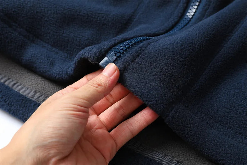 Men’s Premium Winter Fleece Hooded Wool Jacket