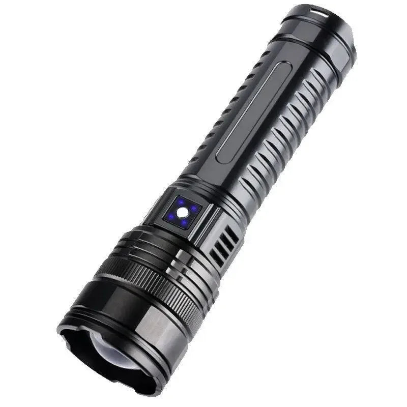 Rechargeable Emergency Spotlight – Long Range High-Power LED Searchlight with Built-In Battery
