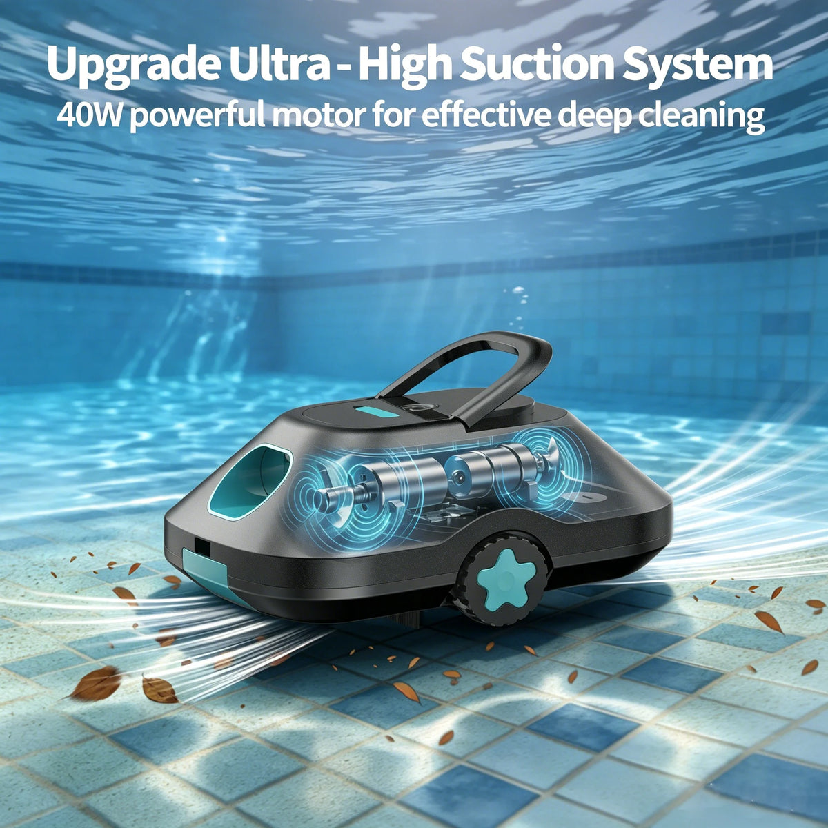 C2 Cordless Robotic Pool Cleaner | Automatic Pool Vacuum