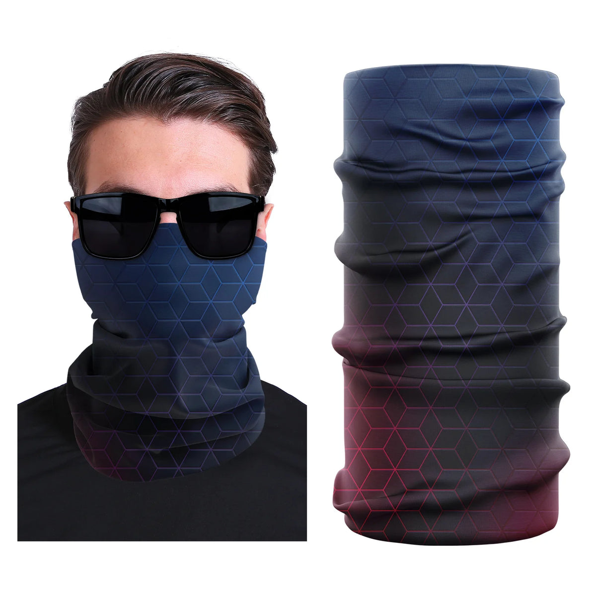Unisex Multifunctional Neck Gaiter – Outdoor Face Cover Headscarf
