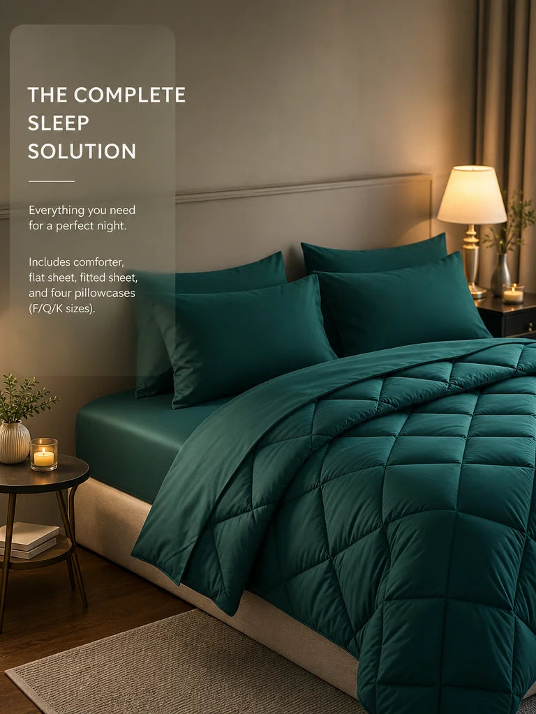 5–7 Piece Luxury Comfort Bedding Set .Twin, Full, Queen & King Sizes