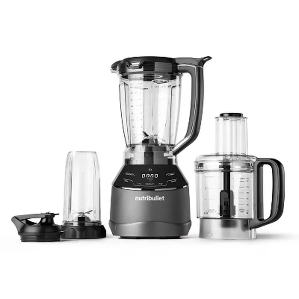 1500W Triple Prep Blender Food Processor 7 Cup BPA Free
