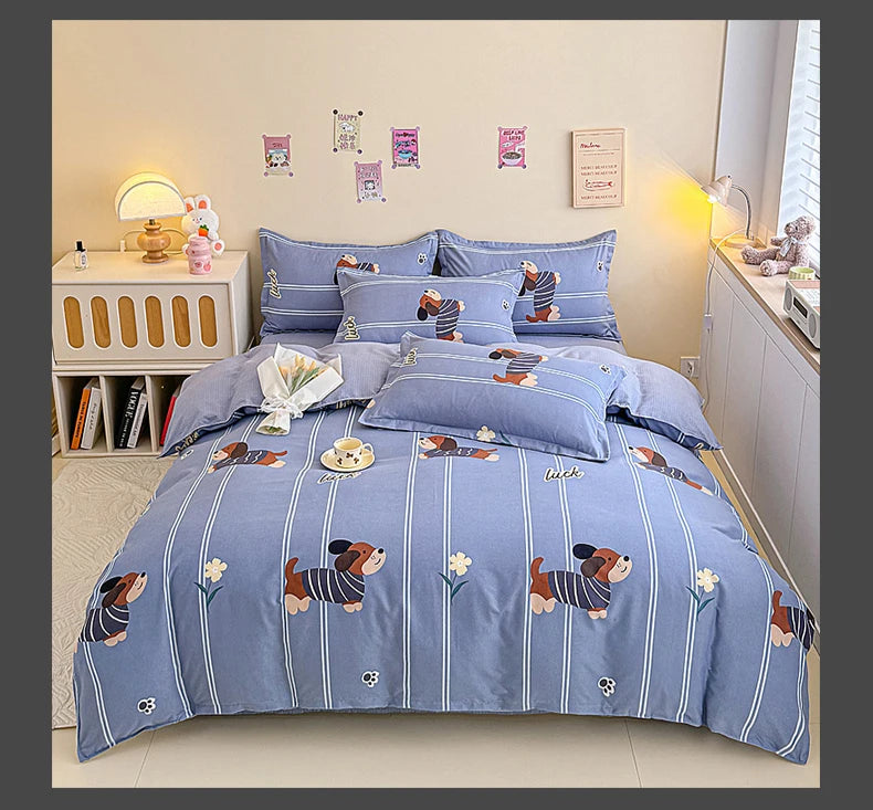 Printed Comforter & Duvet Bedding Set