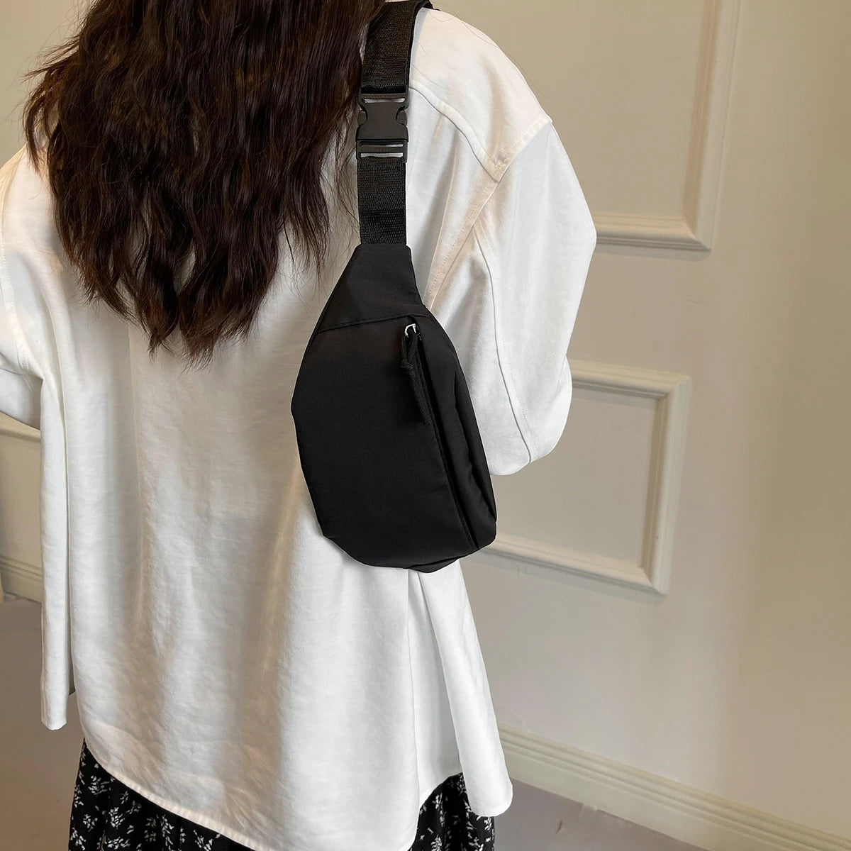 Unisex Travel Waist Bag . Lightweight Crossbody Belt Bag for Sports, Running, Travel & Everyday Use