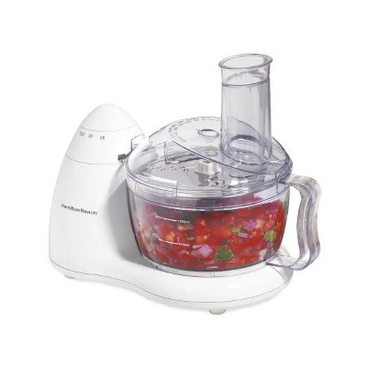 Compact 8 Cup Food Processor 300W Stainless Chopping Blade