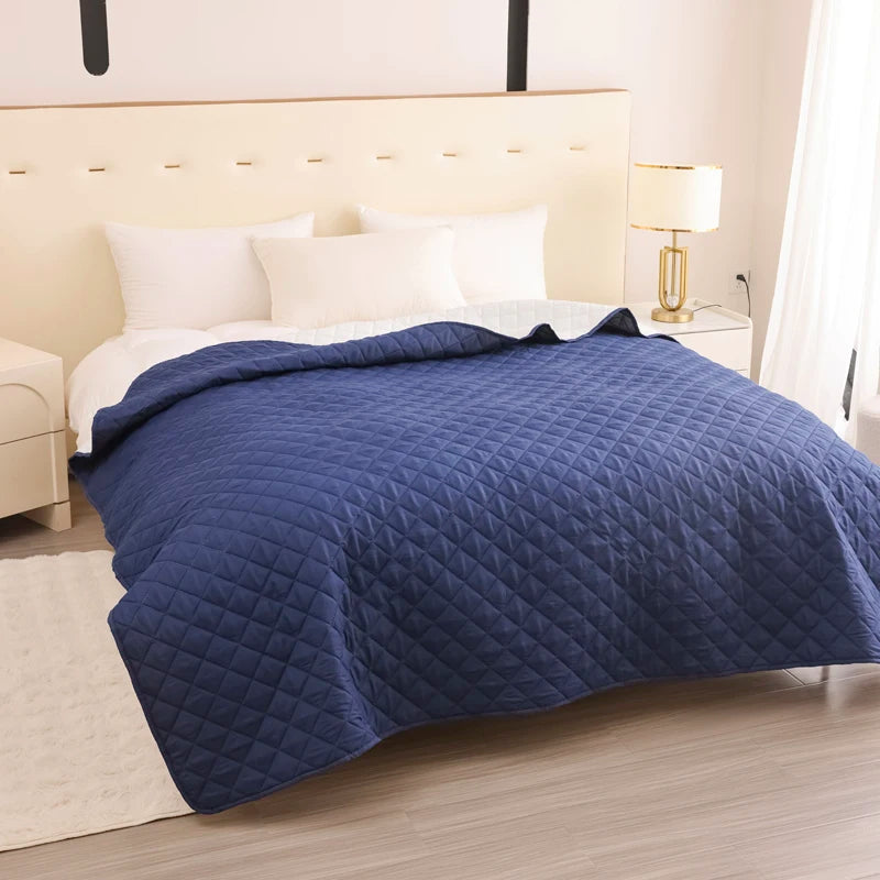 Waterproof Quilted Bed Protector Cover