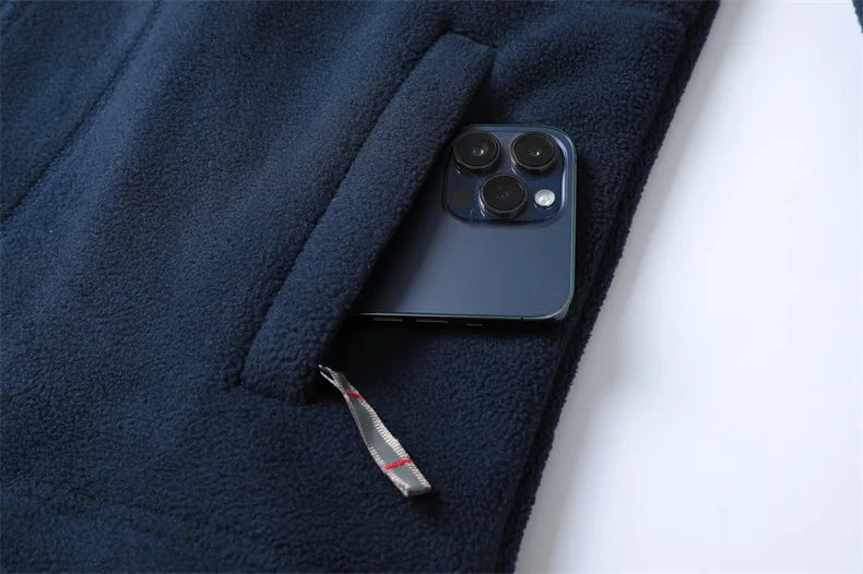 Men’s Premium Winter Fleece Hooded Wool Jacket
