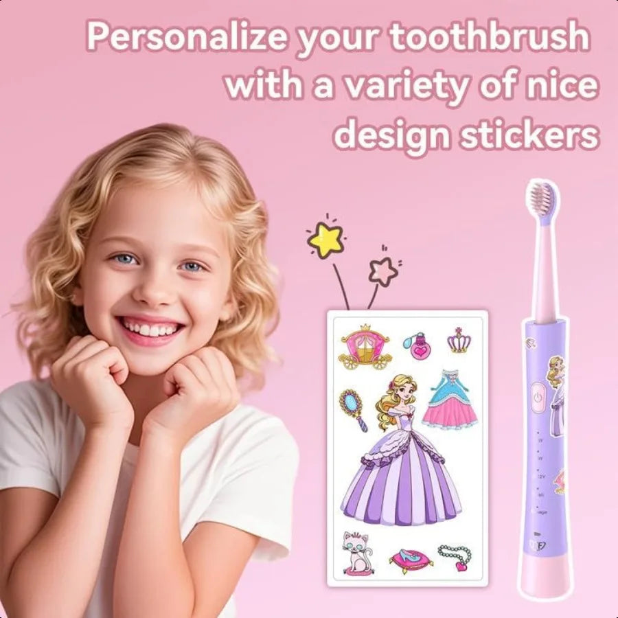 Electric Toothbrush Rechargeable: Sonic Tooth Brush with Smart Timer 5 Brushing Modes 4 Soft Brush Heads IPX7 Waterproof and DI