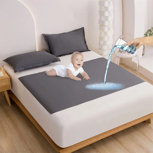 Waterproof Mattress Protector Cover. Soft Breathable TPU Bed Cover
