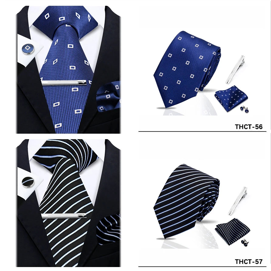 Men’s Luxury Paisley Silk Necktie.Elegant BusinessWedding & Formal Dress Tie for Men
