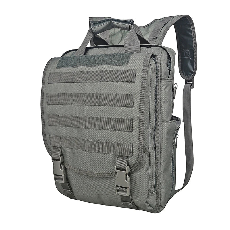 Tactical MOLLE Laptop Backpack with Padded Computer Compartment