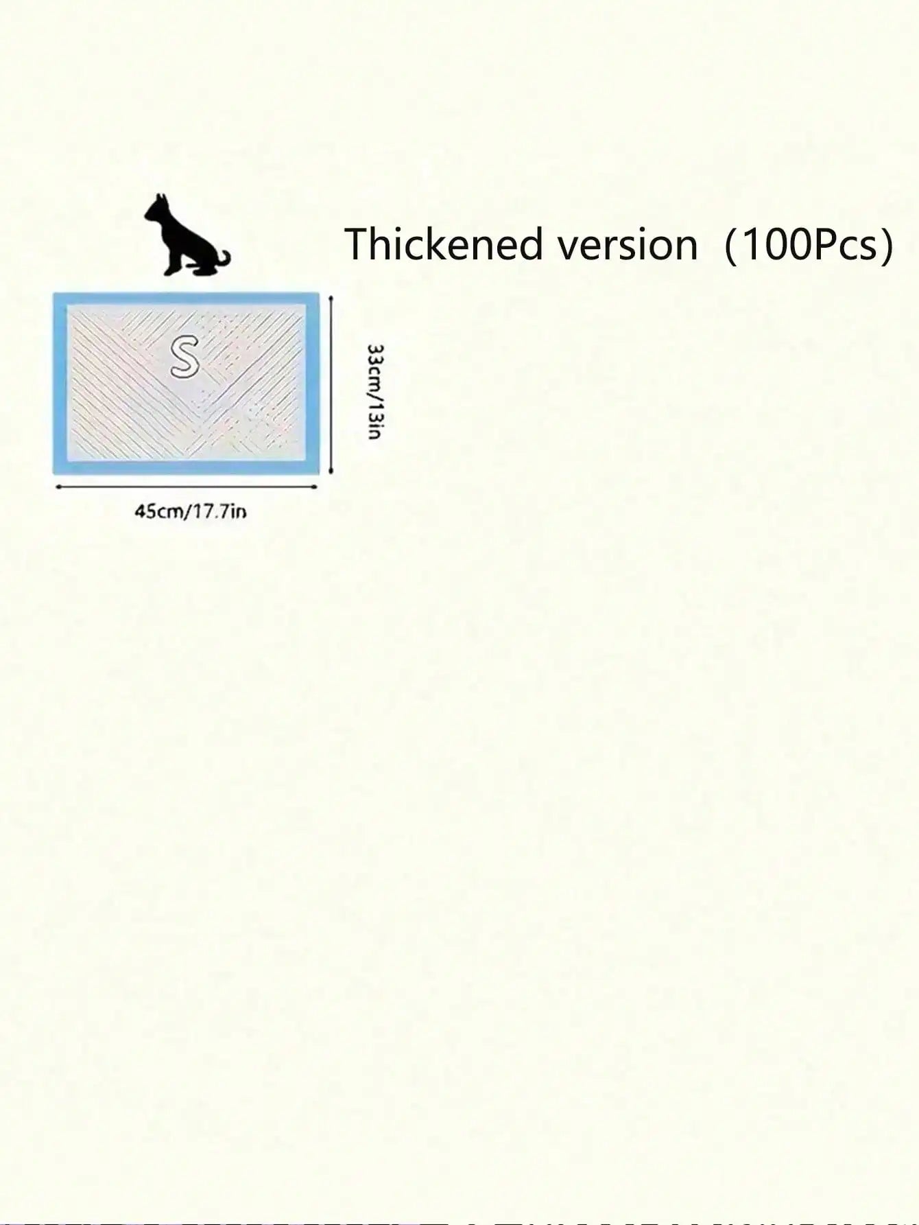 100 Pack Ultra Absorbent Puppy Training Pads
