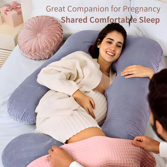 G Shaped Maternity Pillow Full Body For Pregnant Women