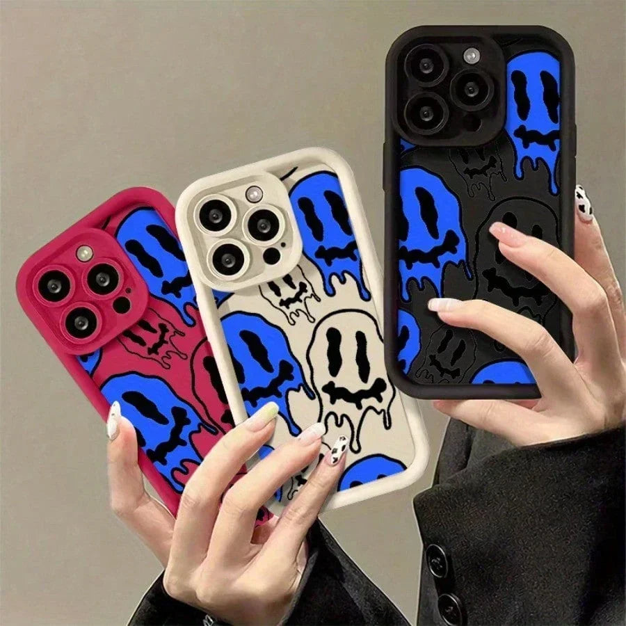 Stylish Soft Protective Phone Case for iPhone 11 12 13 14 15 16 17 Pro Max