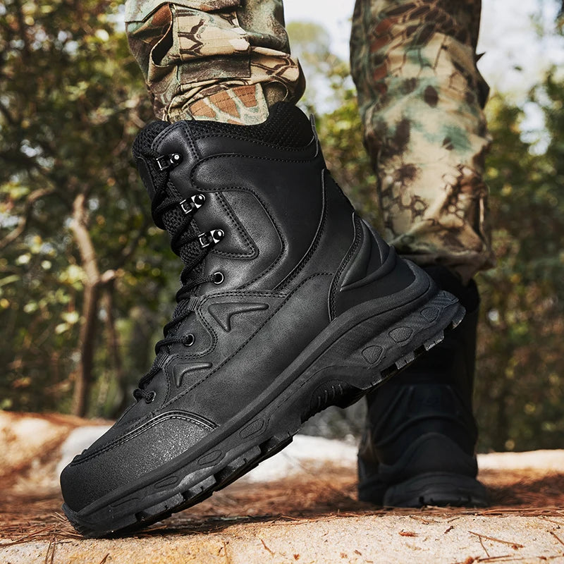 Mens Hiking Boots Combat Walking Casual Tactical Boots