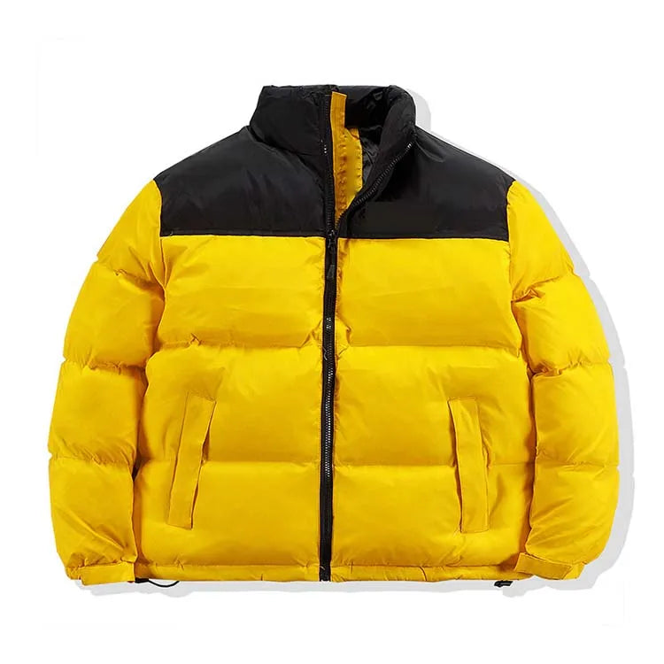 Men’s Winter Puffer Jacket. Warm Hooded Windbreaker Parka for Outdoor Cold Weather