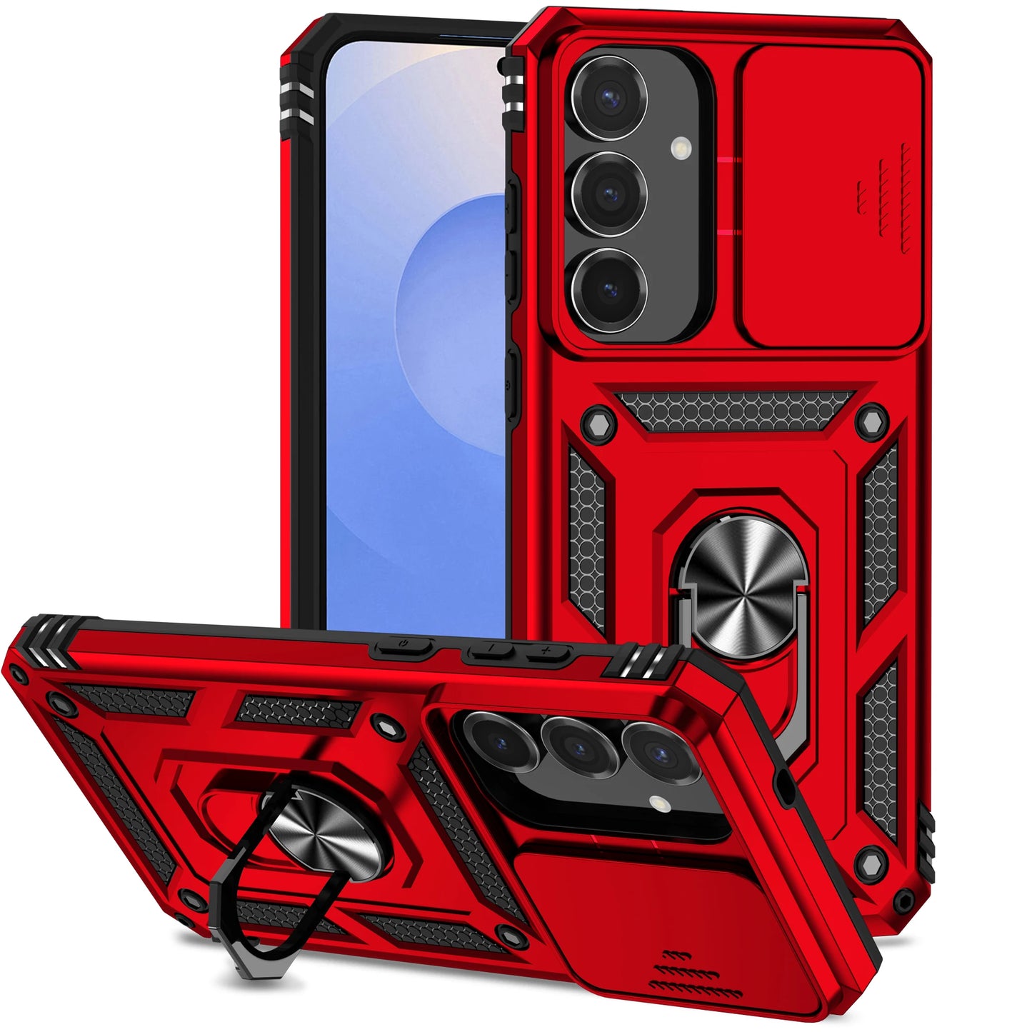 Heavy Duty Magnetic Armor Phone Case