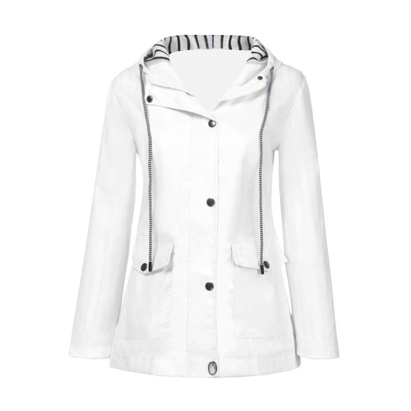 Fashion Autumn Winter Fleece Jacket Women Hooded Coat