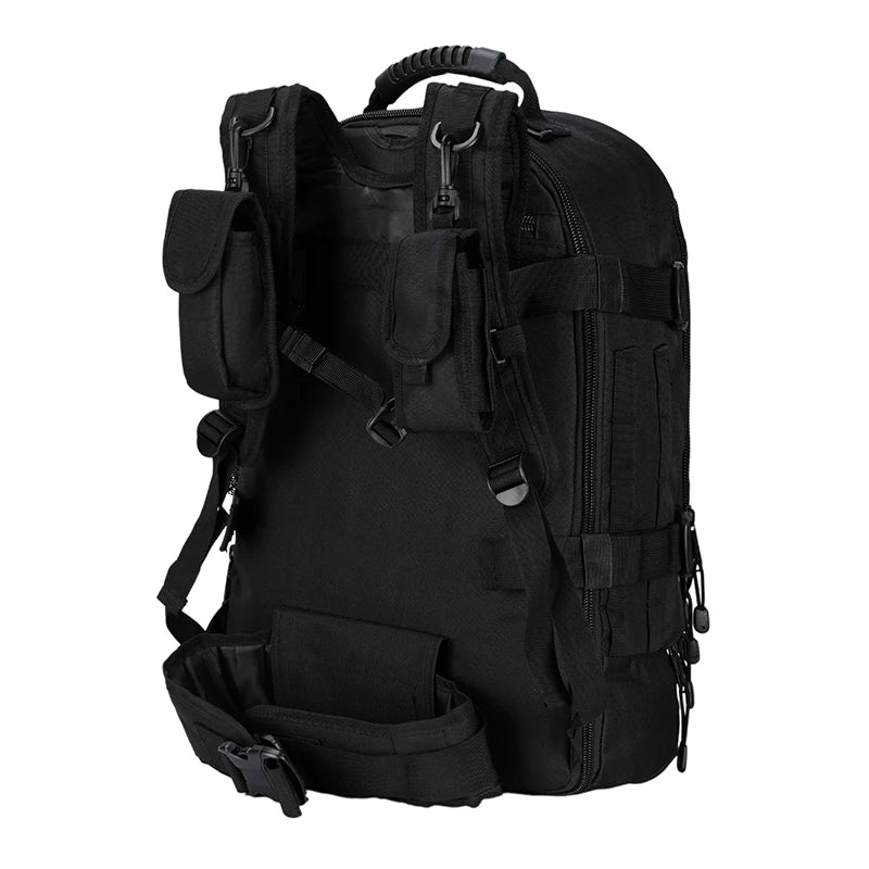 60L Tactical Hiking Backpack with MOLLE Webbing