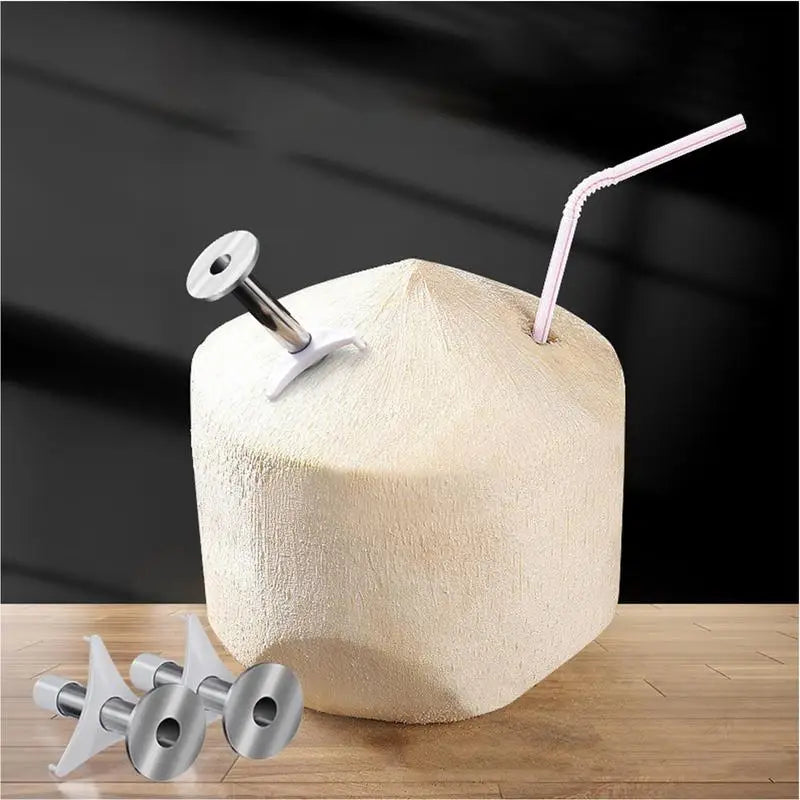 Open coconuts the easy way, no mess, no struggle.