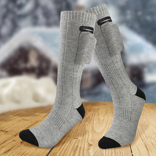 Electric Heated Socks Winter Thermal Socks Outdoor Skiing Foot Warmer Heating Socks for Men and Women