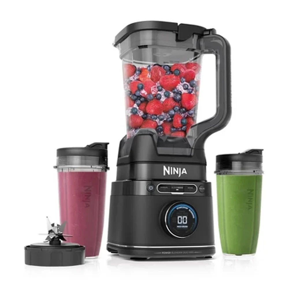 Power Blender Pro 1800W Single Serve BlendSense Technology Smoothies Shakes Food Processing 72oz Pitcher 24oz Cups Dishwasher