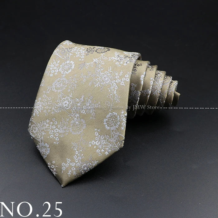 Luxury Paisley Men’s Business Necktie . Wedding & Formal Tie