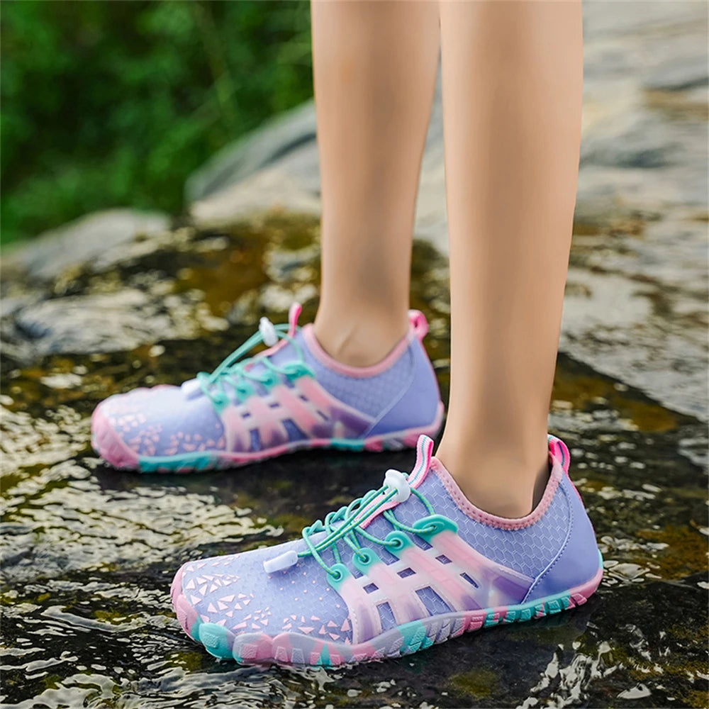Unisex Quick-Dry Barefoot Water Shoes .Lightweight Beach, Pool & Outdoor Adventure Footwear