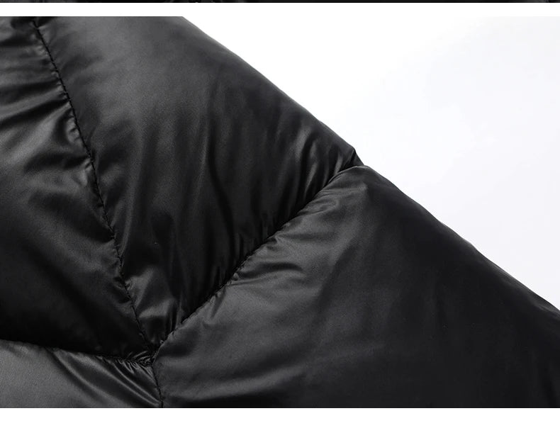 Men’s Slim Fit Winter Puffer Parka Jacket