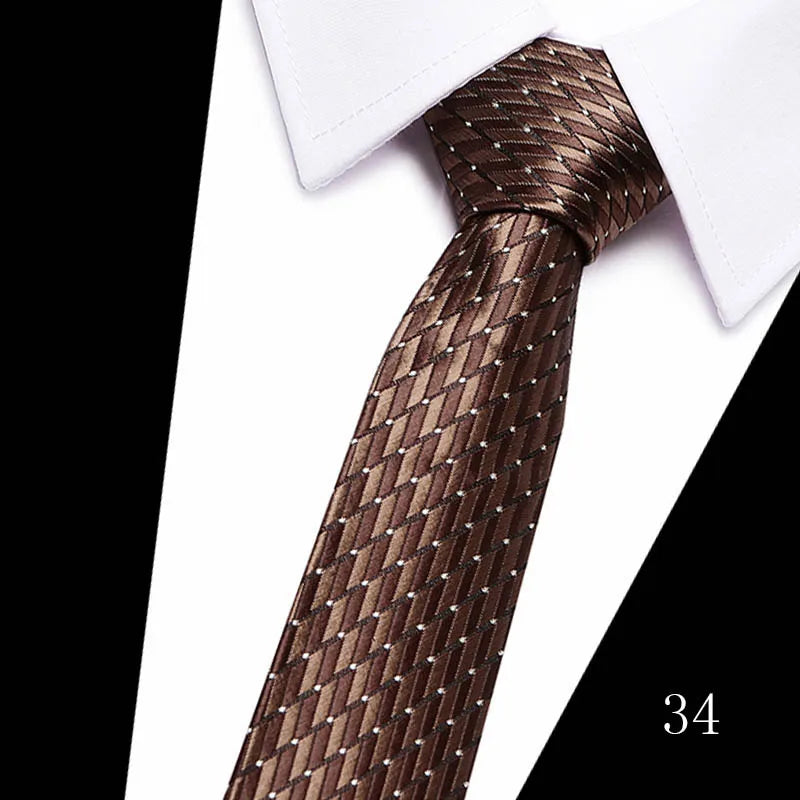 Luxury Men’s Fashion Necktie.Business, Wedding & Formal Tie
