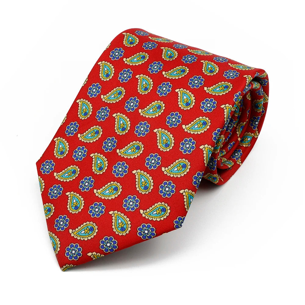 Men’s Luxury Silk Necktie .Classic Business, Wedding & Formal Dress Tie for Men