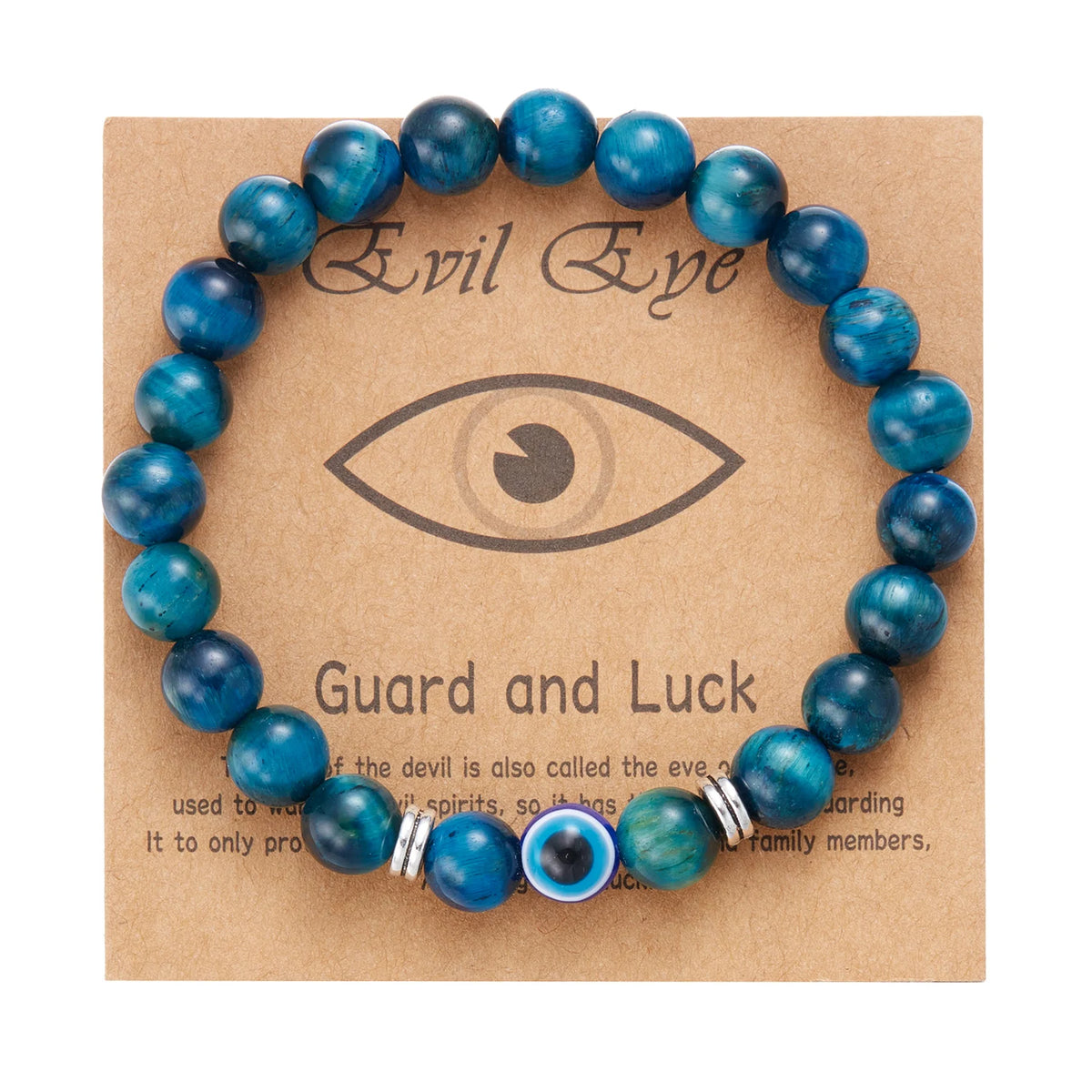 Evil Eye Beaded Bracelet  Multicolor Options