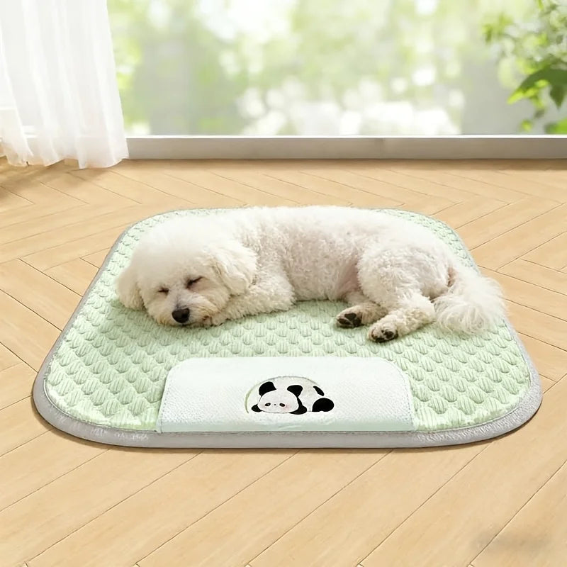 Cooling Dog Mat. Breathable Summer Pet Cooling Pad for Dogs & Cats