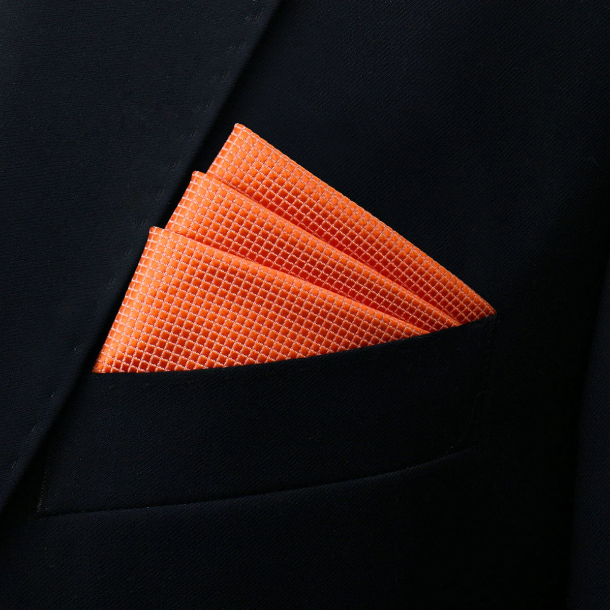 Luxury Men’s Pocket Square Handkerchief. Formal Suit Accessory