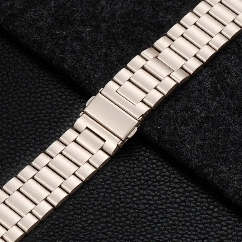 Premium Stainless Steel Apple Watch Band .Luxury Metal Replacement Strap