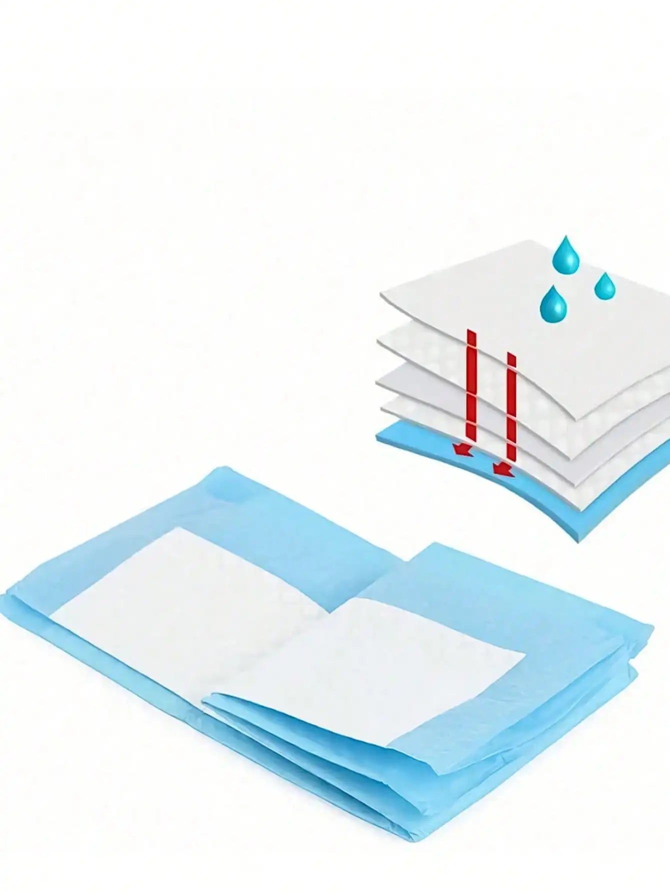 100 Pack Ultra Absorbent Puppy Training Pads