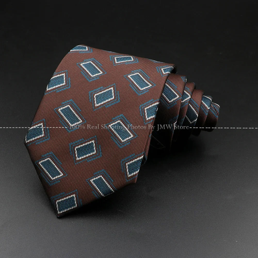 Luxury Paisley Men’s Business Necktie . Wedding & Formal Tie