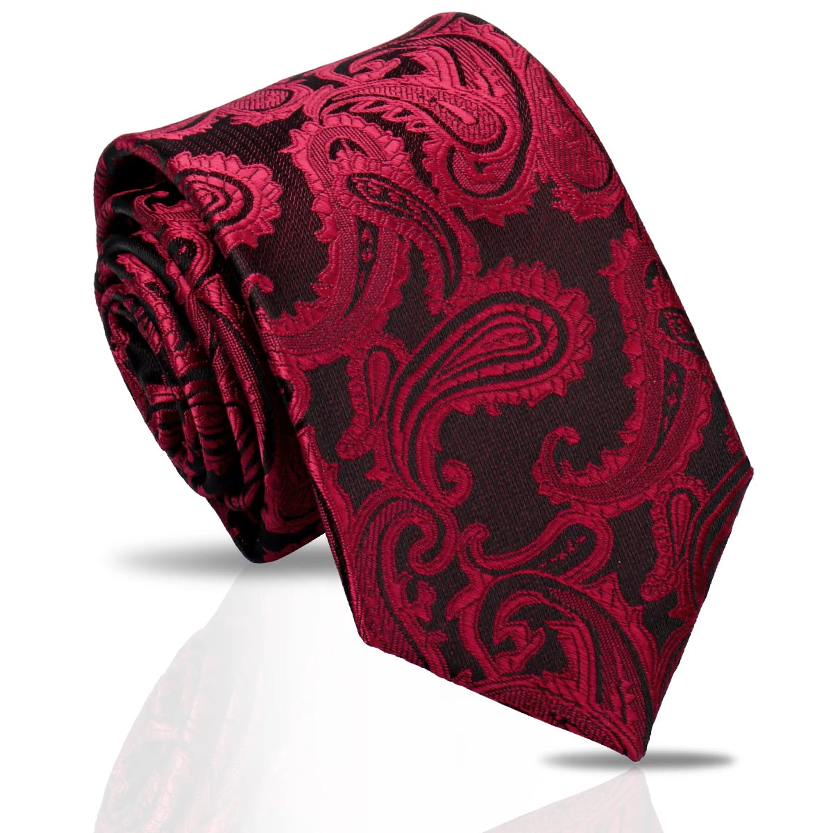 Men's Tie Brand New Fashion Blue Necktie Green Orange Gravatas For Men Paisley Floral Fit Wedding Workplace Slim Dots Wholesale