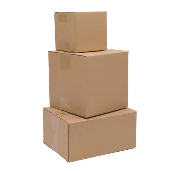 100-Pack Corrugated Paper Gift Boxes 6x6x6 in (15.2 x 15.2 x 15.2 cm) – Brown Shipping & Mailing Boxes for Gifts, Packaging, Moving & Small Business