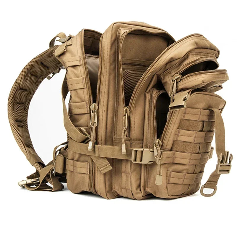 35L Tactical MOLLE Backpack with Padded Shoulder Straps