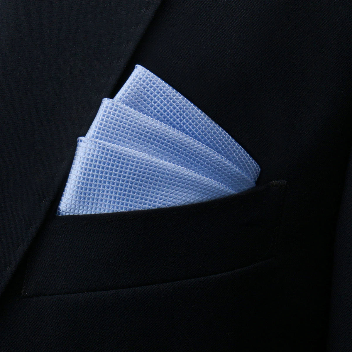 Luxury Men’s Pocket Square Handkerchief. Formal Suit Accessory