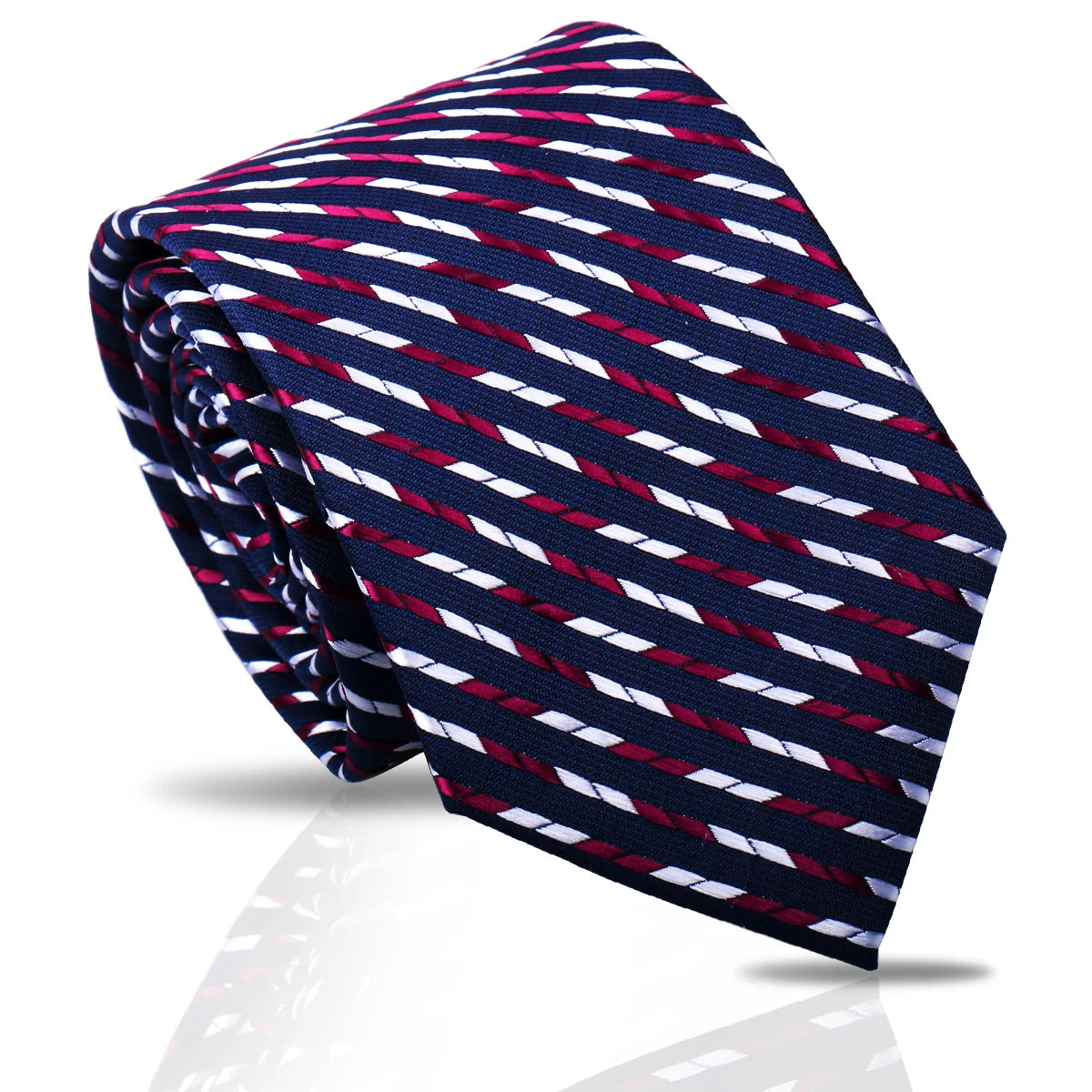 Men's Tie Brand New Fashion Blue Necktie Green Orange Gravatas For Men Paisley Floral Fit Wedding Workplace Slim Dots Wholesale