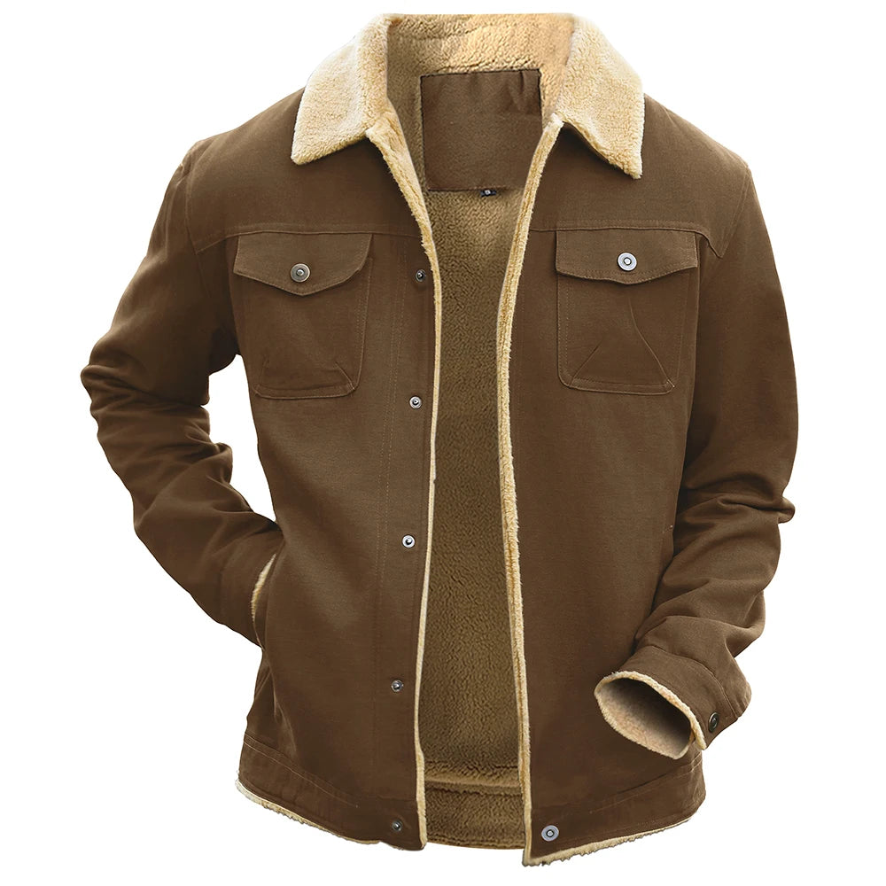 Men’s Fleece Lined Winter Jacket