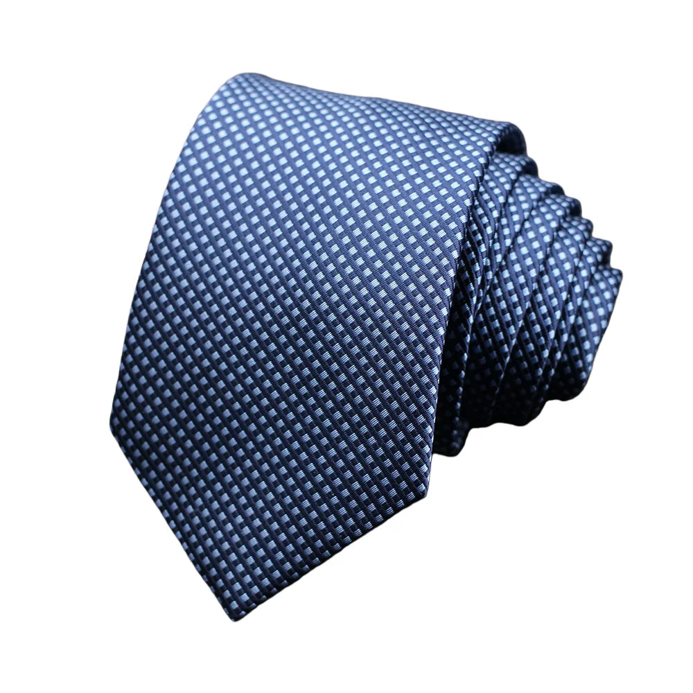 Men’s Classic 7cm Polka Dot Necktie. Luxury Business, Wedding & Formal Dress Tie