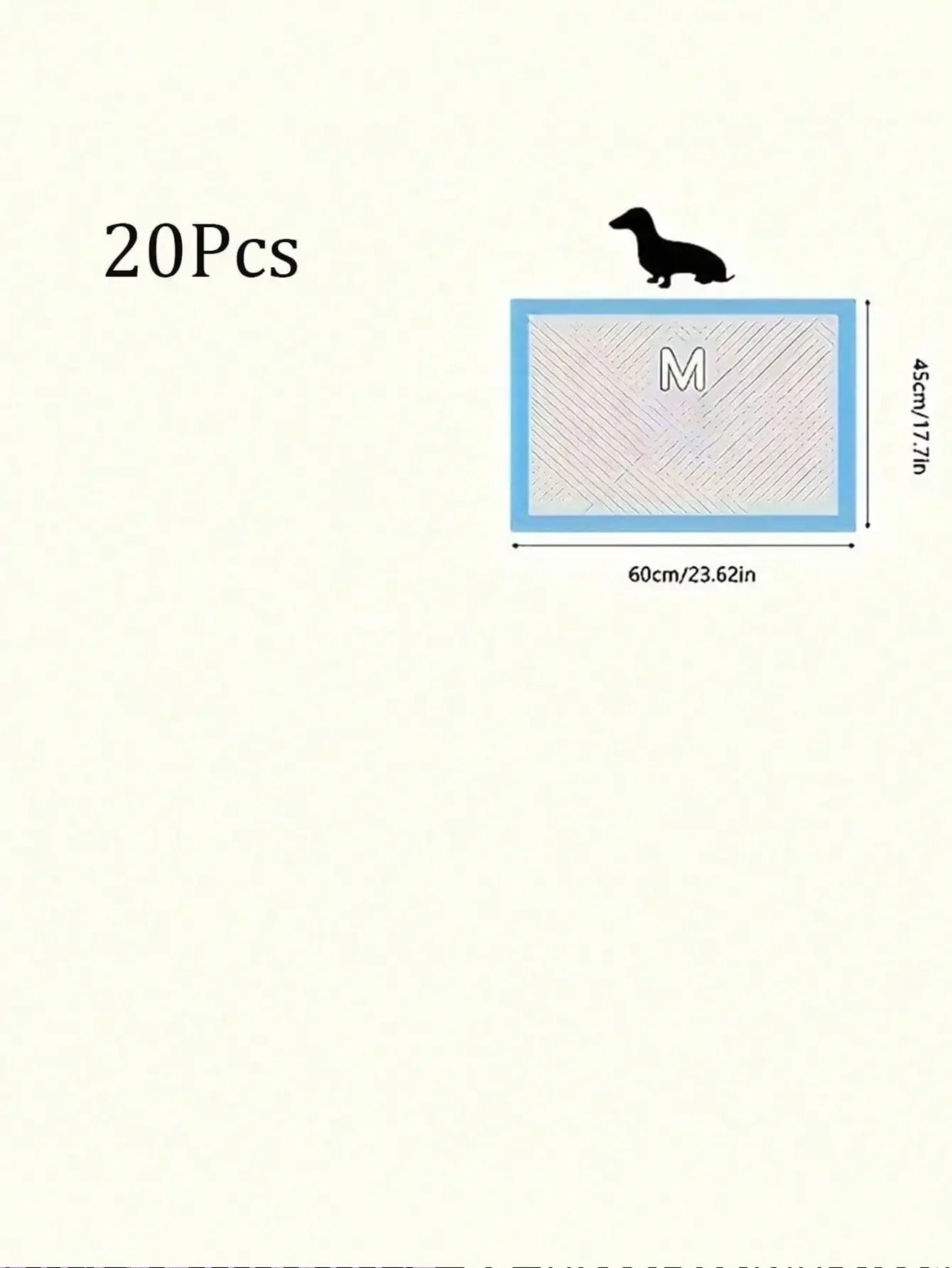 100 Pack Ultra Absorbent Puppy Training Pads
